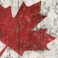 thumbnail image 3 of Cusson, Marie-Elaine 15x15 Black Modern Framed Museum Art Print Titled - Canada Maple Leaf II, 3 of 5