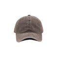 thumbnail image 1 of Plain Dyed Washed 100% Cotton Adjustable Baseball Cap Women & Men, 1 of 25
