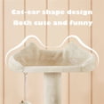 thumbnail image 3 of Yaheetech 53.9''H Cat Tree Condo with Scratching Post Tower, Beige, 3 of 10