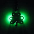 thumbnail image 4 of St Patrick's Day Flashing Clover Medallion Shamrock LED Glowing Necklace Party Novelty, 4 of 6