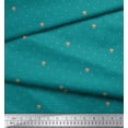 thumbnail image 3 of Soimoi Rayon Fabric Artistic Flower & Dots Printed Fabric 1 Yard 42 Inch Wide, 3 of 3