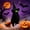 Black/#1, variant on Swinging Ghost Outdoor Decor, 124 x 13 Inch Large Hanging Swing Ghost with Remote Control Halloween Decor with String Lights, Spooky Cute Ghosts Decorations for Front Porch Yard Tree