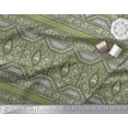 thumbnail image 2 of Soimoi Rayon Fabric Leaves & Floral Block Print Fabric by The Yard 42 Inch Wide, 2 of 3