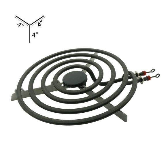 Kitchen Basics 101 WB30X253 Range Surface Element Replacement for GE Kenmore, 4 turn 8" 325503, AH244014, EA244014, PS244014, WB30X0253, WB30X5060, WB30X5095