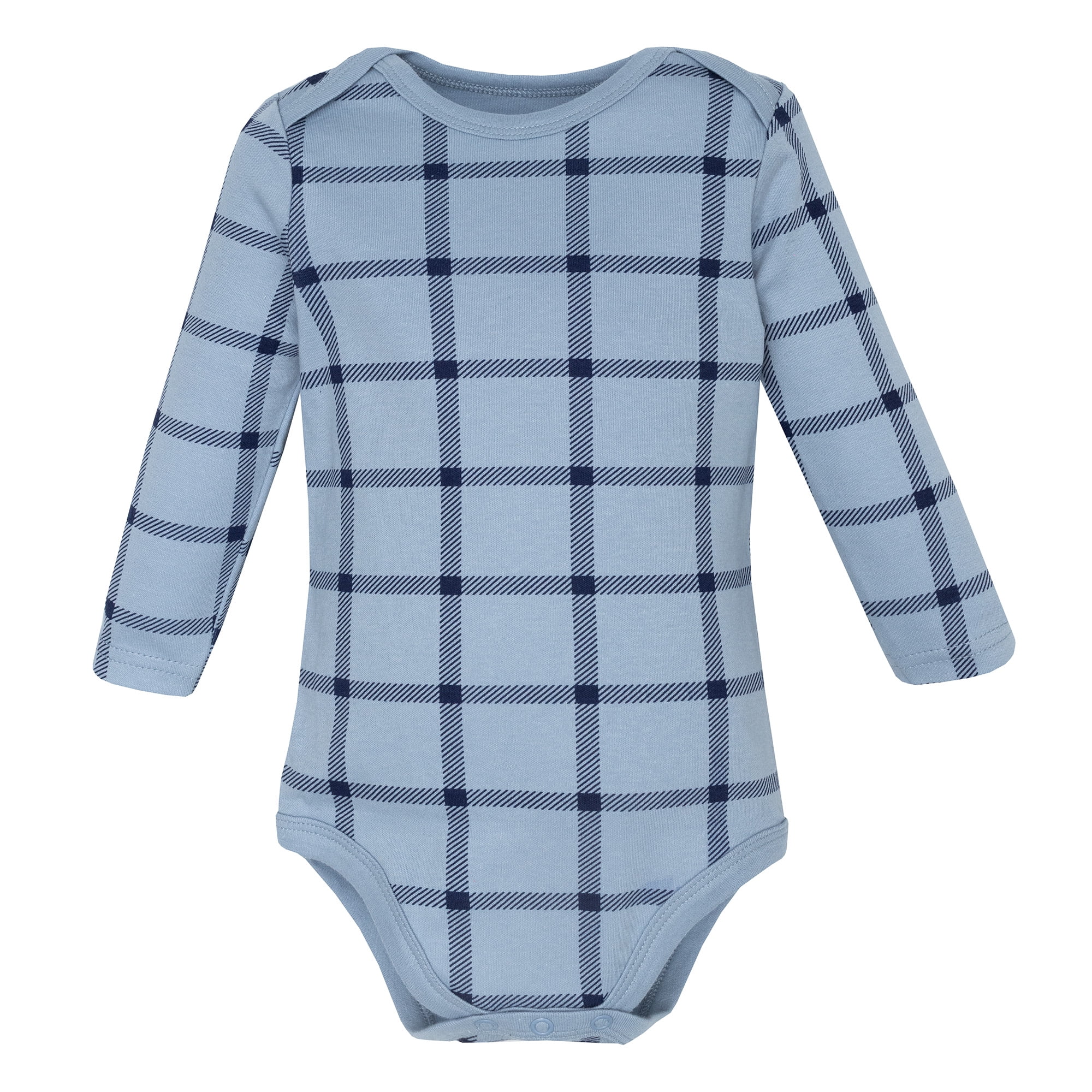 Hudson Baby Infant Boys Cotton Long-Sleeve Bodysuits 5-Pack, Handsome Like Daddy, 0-3 Months