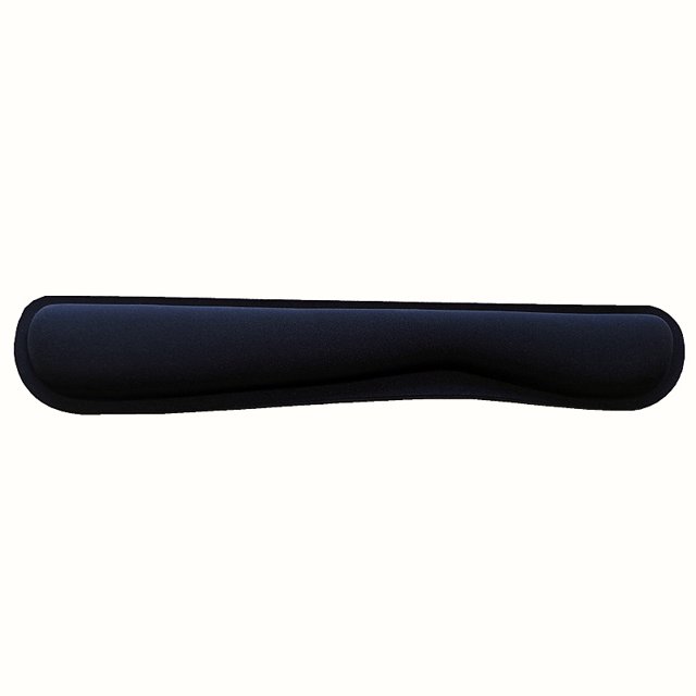 Espuma viscoelástica antideslizante con parte inferior de goma para teclado de ordenador, reposamanos, alfombrilla para muñeca, alfombrilla para ratón, juego de combinación de oficina LingWen 9024715078957