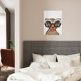 thumbnail image 5 of WFSposter Kate and Laurel Sylvie Cheetah Canvas Wall Art,Kendra Dandy of Bouffants and Broken Hearts, 18x24 Black, Modern Animal Art Decor for Wall, 5 of 6
