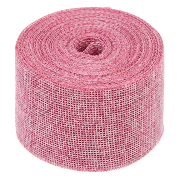 ADDHAT Burlap Ribbon Roll 1 Set Bouquet Wrapping Supplies for Wedding Decorations and Floral Arrangements