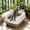 Gray,15.75*12.2*6.69in, variant on Open Top High Side Cat Litter Box, Semi-Enclosed Removable Pet Litter Tray, High-Sided Design Prevents Urine Leakage, Non-Stick, Easy to Clean, Indoor Cats Litter Pan