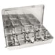 thumbnail image 4 of Estante de Condimento, Caja de Condimentos, Recibido de Condimentos de Aleación de Aluminio Jarras de Especias 8 Cuadrículas para el Restaurante de Cocina de Cocina Casera, 4 of 7