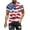 Red # mens patriotic tee shirts, variant on cllios Big and Tall Shirts for Men July 4th American Flag Tshirts Patriotic Red White and Blue Graphic Tee Short Sleeve Muscle T-Shirts Independence Day Men's Shirts