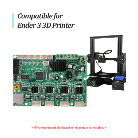 Creality 3D Printer Mainboard Replacement Control Board Motherboard + LCD Display with Cable for Ender 3 (Best Am3 Motherboard For The Money)