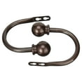 Mainstays Ball Curtain Holdback Medium Bronze, Set of Two
