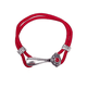 thumbnail image 5 of Pulsera de pareja Ruyi auspiciosa de plata tailandesa Vintage para hombres y mujeres, un par de pulsera tobillera de cuerda roja tejida a mano, 5 of 5