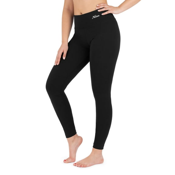 Nirlon Yoga Leggings For Women - High Waisted Athletic Womens Leggings