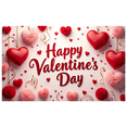 thumbnail image 6 of LUUFILx Valentine's Day Backdrop Romantic Heart Decorations Banner for Party Photography Props Background Celebration Event Supplies, 6 of 8