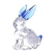 thumbnail image 2 of Figura decorativa de escritorio, estatua de conejo coleccionable, mini estatua creativa moderna Azul, 2 of 8