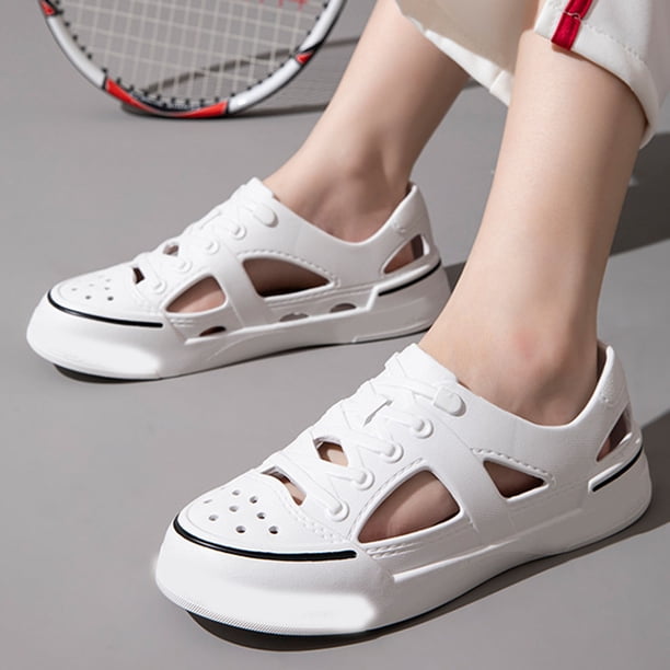 Zapatillas De Playa Con Tacón De Aguja Para Mujer - Sandalias Huecas Casual - Ideales Verano