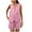 Pink, variant on Xuniizn Two Piece Sets for Women Summer, Sleeveless V Neck Button Down Solid Color Waistcoat and Pocket Wide Leg Shorts, Lightweight Soft Comfortable Breathable Casual Sets, S-2XL