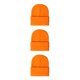 thumbnail image 4 of Gorro de invierno Minnieouse Gorros de lana A prueba de viento Naranja fluorescente, 4 of 6