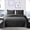 Black, variant on Beartech Solid Color Quilt Set Queen/Full Size Turquoise Bedspread Coverlet Microfiber Bedding Lightweight Reversible Set,Soft Bedding for All Seasons