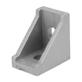thumbnail image 4 of Soporte 50 Piezas Soporte De Esquina De Aluminio 2 Orificios Ángulo Recto Tipo L Para Aluminio 2028, 4 of 8