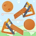 thumbnail image 4 of 5in1 Triangle Climbing Toys, Plastic Toddler Climbing Toys, Kids Climbing Set with Arch & Ramp & Ladder, Foldable Baby Jungle Climbing Gym, Outdoor & Indoor Kids Climbing Toys, 4 of 6