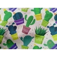 thumbnail image 5 of oneOone Polyester Lycra Fabric Leaves & Floral Block Print Sewing Fabric BTY 56 Inch Wide, 5 of 5