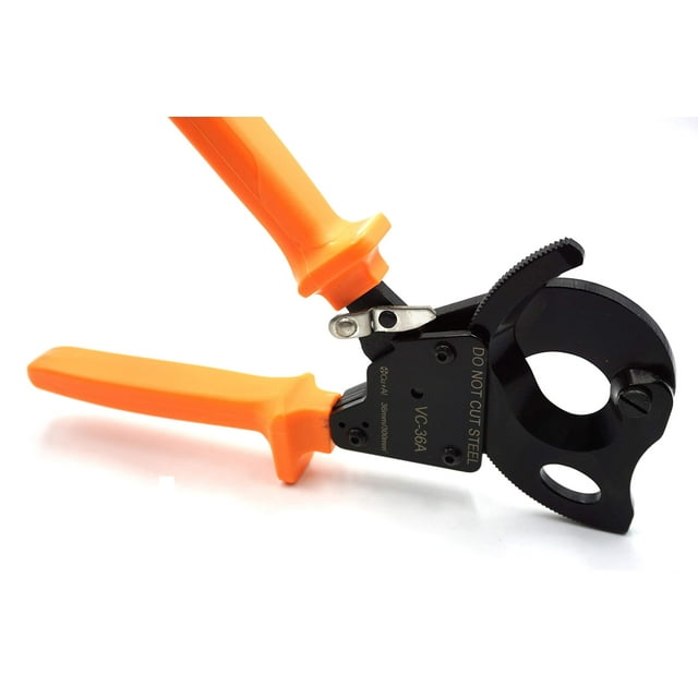 INNETOC Ratchet Cable Cutters,Aluminum Copper Wire Cutters for Cutting electrical wire as Ratcheting Wire Cut Hand Tool (300mm2)