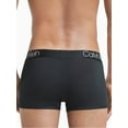 thumbnail image 2 of Calvin Klein Men's CK Ultra Soft Modal Trunk, Black/Sliver, Large, 2 of 2