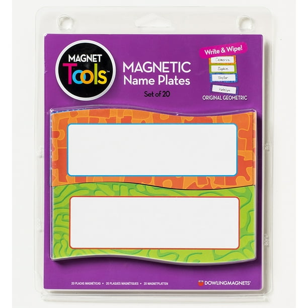 magnetic name plates for shirts