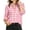 Pink Plaid, variant on Zeagoo Woman Collared Plaid Shirt Females Classic Fit Button Down Flaneel Shirt Plaid Blouse Long Sleeve Autumn Tops
