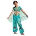 thumbnail image 1 of Aladdin Live Action: Jamine Teal Classic Child Costume, 1 of 2