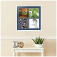 thumbnail image 2 of ArtToFrames Collage Photo Picture Frame with 4 - 10x10" Openings, Framed in White with Delft Blue and Black Mats (CDM-3966-1593), 2 of 8