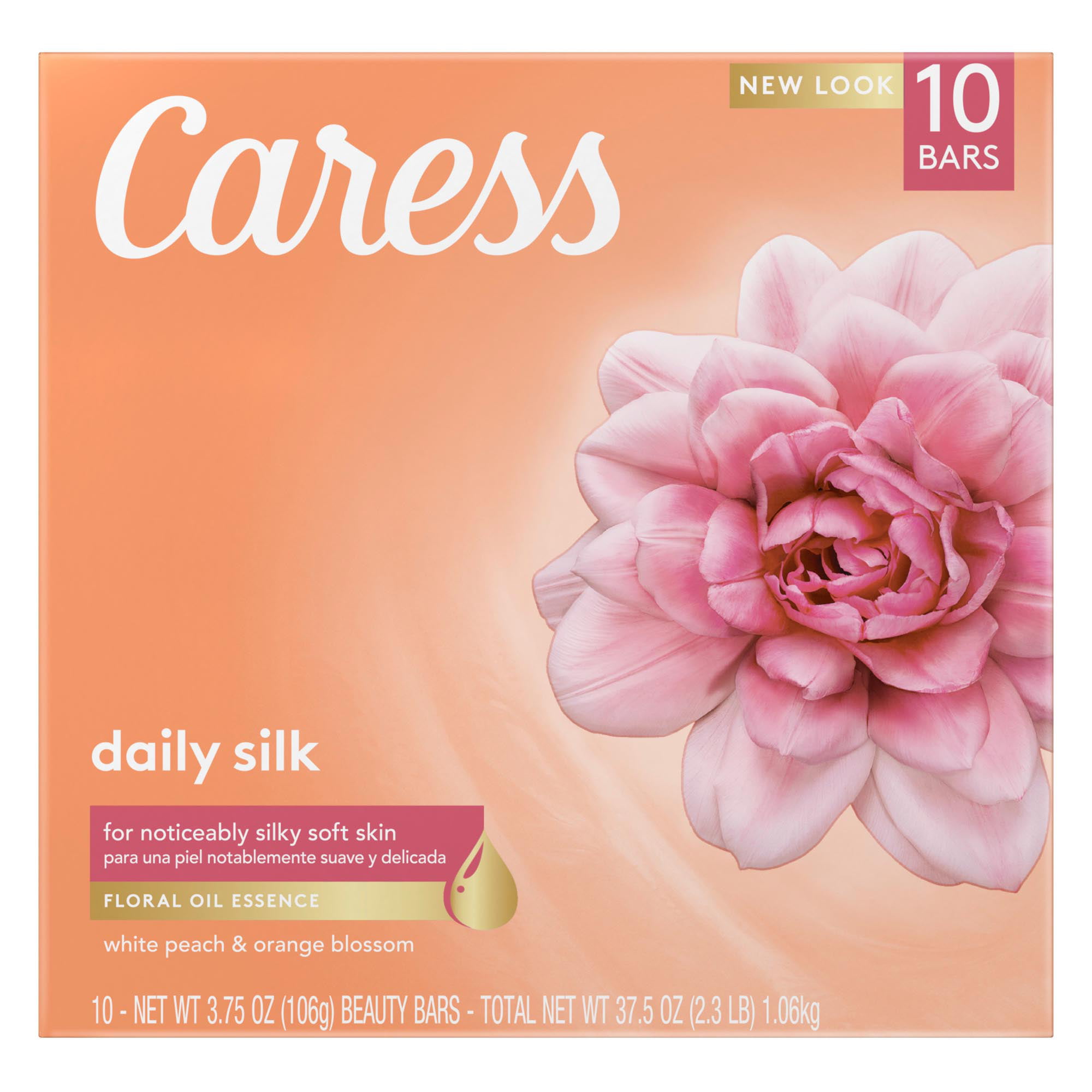 Photo 1 of Caress Beauty Bar Daily Silk 3.75 oz 10 Bars