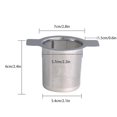 thumbnail image 3 of Colador De Malla De Té Infusor De Té De Acero Inoxidable Colador No Tóxico Durable Con Tapa Filtro De Té ANGGREK Cocina, Decoración y Otros, 3 of 5