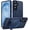 Blue, variant on ANTSHARE for Samsung Galaxy S26 FE Case, Built-in Stand-Blue