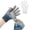 Medium, variant on 10 x 4.1 Inch Stainless Steel Kitchen Glove for Cutting, Level-9 Cut Protection, Durable and Dishwasher Safe Polyethylene Fabric Mitt