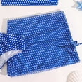 thumbnail image 3 of OYXSER Girls Tankini Swimsuit 2 Piece Bathing Suit for Teens Cute Bikini Swimwearwith Cover Ups Beach Skirt, Blue 7-8Y, 3 of 6