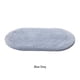 thumbnail image 2 of Yuarrent Alfombra de baño y fácil de limpiar de poliéster para pisos de baño elegantes, alfombra de baño para cualquier habitación Decoración del hogar gris azul, 2 of 6