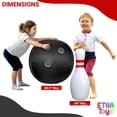 thumbnail image 2 of Etna Giant Inflatable Bowling Set, 2 of 8