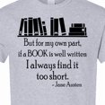 thumbnail image 4 of Inktastic Jane Austen Book Quote T-Shirt, 4 of 5
