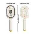thumbnail image 3 of Electric Steam Brushs for Hair,Rechargeable Steam Hair Straightener, Detangling Steam Brush for Short Hair With Water Spray,2-In-1 Misting Hairbrush for Reduce Frizz, Nourishes Hairs Anti Frizz Tool, 3 of 9