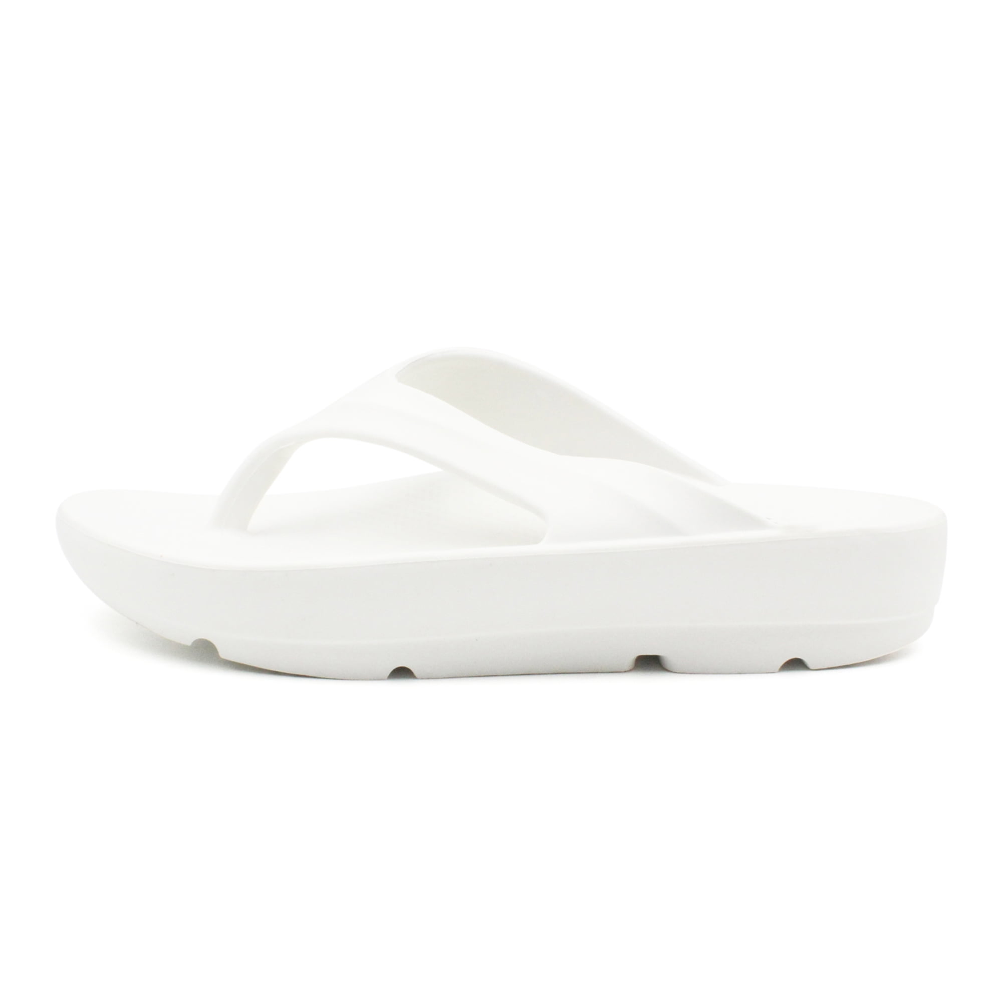 LAVRA Womens Summer Flip Flops White Cushion Thong Beach Sandals Walmart