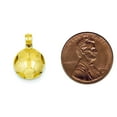 thumbnail image 2 of 14K Yellow Gold Soccer Ball Charm Sports Pendant, 2 of 4