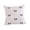 White, variant on 18x18 Inch Halloween Ghost Plush Pillow Cover, Orange Square Throw Cushion Case with 3D Ghost Accents, Soft Tufted Fabric, Seasonal Home Decor (No Insert)
