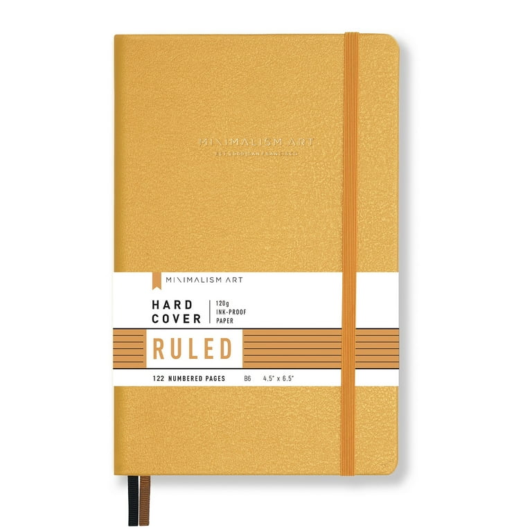 Minimalism Art, Premium Hard Cover Notebook Journal, X-Small Minimalism Art, Premium Hard Cover Notebook Journal, X-Small