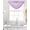 Light Purple Light Pink, variant on Pink Orange Boho Sheer Waterfall Valance Curtains for Window, Vintage Ethnic Tribe Abstract Art Rod Pocket Sheer Topper Swag Curtains for Living Room, Kitchen 38.5"W x 47.2"L, 2 Panels
