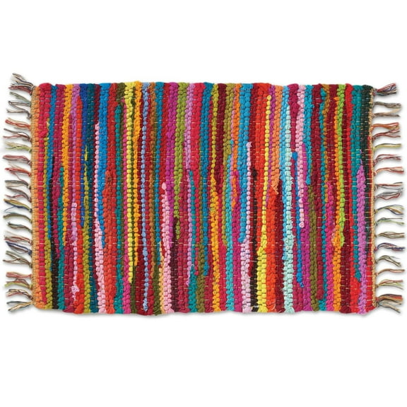 HF by LT Mardi Gras Placemat, 13 x 19 inches, Multi-Colored