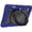 Navy Blue, variant on FJLBDE Case for Huawei Matepad 11.5 inch 2026/2025 with 360 Kickstand, Shoulder Strap Carrying Protective Cover, Black